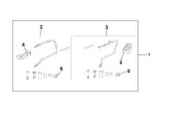 Honda Right Stay Kit 08L41-MFA-800R1