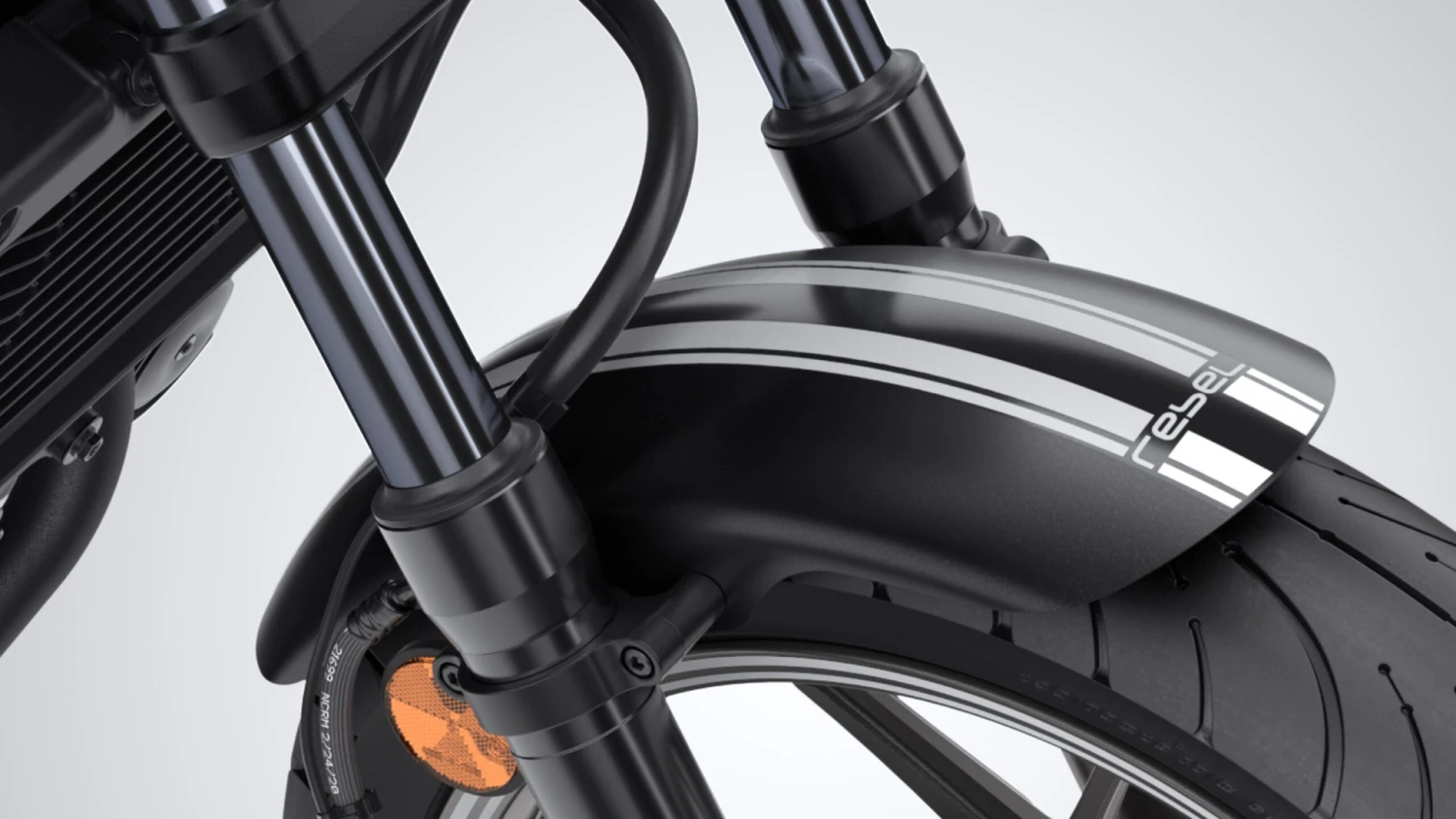 Honda Kort Voorspatbord Paneel CMX1100 Rebel (21-)